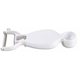 aerial view a white multi - use vegetable peeler, image 1 of 2