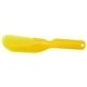 a translucent yellow indispensable multi - use kitchen spatula