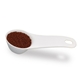 aerial view a white continental coffee scoop, image 1 of 2
