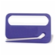 a blue wall street letter opener / magnifier