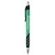 a green merlin ballpoint click pen