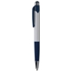 a dark blue allerton click pen