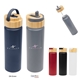 27 oz EllisRecycled Aluminum Bottle With Bamboo Lid