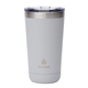 aerial view a grey manna(tm) 18 oz ranger pint steel tumbler, image 1 of 5