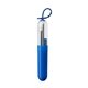 aerial view a blue paloma 5- piece stainless steel straw set, image 1 of 3