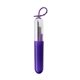 aerial view a purple paloma 5- piece stainless steel straw set, image 1 of 3