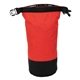 aerial view a red durango 2l waterproof dry bag, image 1 of 3