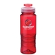 aerial view a red santana 26 oz pet bottle, image 1 of 3