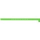 a day glow green (pms 7488) 1/2 super plastic wristband