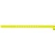 a yellow (pms 388) 1/2 super plastic wristband