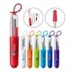a group of paloma 5- piece stainless steel straw set