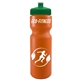28 oz The Journey Color Bike Bottle with Push Pull Lid - Opaque