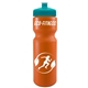 28 oz The Journey Color Bike Bottle with Push Pull Lid - Opaque