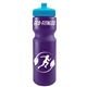 28 oz The Journey Color Bike Bottle with Push Pull Lid - Opaque
