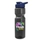 28 oz Trans. Bottle With Snap Lid - DP