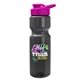 28 oz Trans. Bottle With Snap Lid - DP