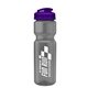 28 oz Transparent Bottle With Flip Lid