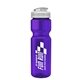 28 oz Transparent Bottle With Flip Lid