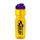 28 oz Transparent Bottle With Flip Lid