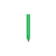 a medium green tube pens(tm) - transparent pen with with a durable, two sided, vinyl laminate bible attachment.