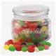 3 1/4 Round Glass Jar with Jelly Beans
