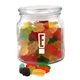 3 3/4 Round Glass Jar with Gummy Bears