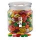 3 3/4 Round Glass Jar with Mini Chicklets Gum