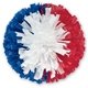 3- Color Side - By - Side Vinyl Show Pom - 8
