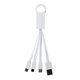 3- In -1 Noodle Charging Cable With Type C Usb