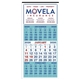 3- Month Display 12- Sheet Calendar