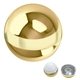 3- Piece Metallic Lip Moisturizer Ball Tube Gift Set