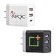 3 Port 18W USB - A / USB - C Power Wall Adapter