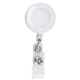 30 Cord Round Retractable Badge Reel with Metal Slip Clip Backing And Badge Holder