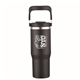 30 oz Double Wall Tumbler with Flip Straw and Ergonomic Handle