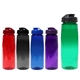 30 oz poly - saver pet bottle with flip top cap, full color digital