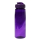 30 oz poly - saver pet bottle with flip top cap, full color digital
