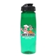 30 oz poly - saver pet bottle with flip top cap, full color digital