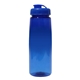 30 oz poly - saver pet bottle with flip top cap, full color digital