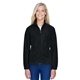 aerial view a black harriton ladies full - zip fleece - all, image 1 of 7