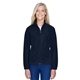 aerial view a navy harriton ladies full - zip fleece - all, image 1 of 7