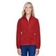 aerial view a red harriton ladies full - zip fleece - all, image 1 of 7