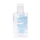 aerial view a clear 1 oz hand sanitizer gel, image 1 of 5