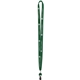 a green (pms 349) 5/8 two ply polyester lanyard
