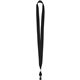 a black 5/8 fields super value lanyard