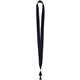 a navy (pms 289) 5/8 fields super value lanyard