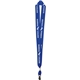 a royal blue (pms 2945) 1 one ply cotton lanyard