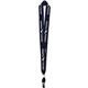 a navy (pms 289) 1 one ply cotton lanyard