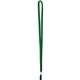 a green (pms 349) 3/8 one ply cotton lanyard