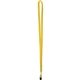 a yellow (pms 129) 3/8 one ply cotton lanyard