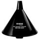 a black custom one pint funnel
